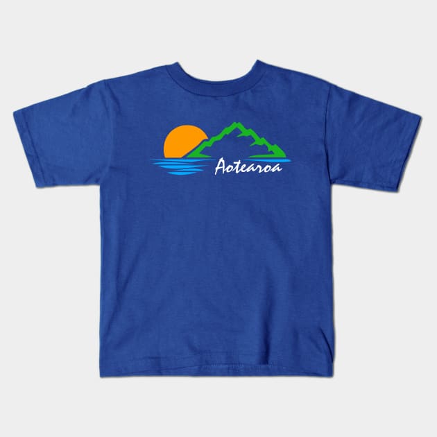 Aotearoa Kids T-Shirt by OrangeCup